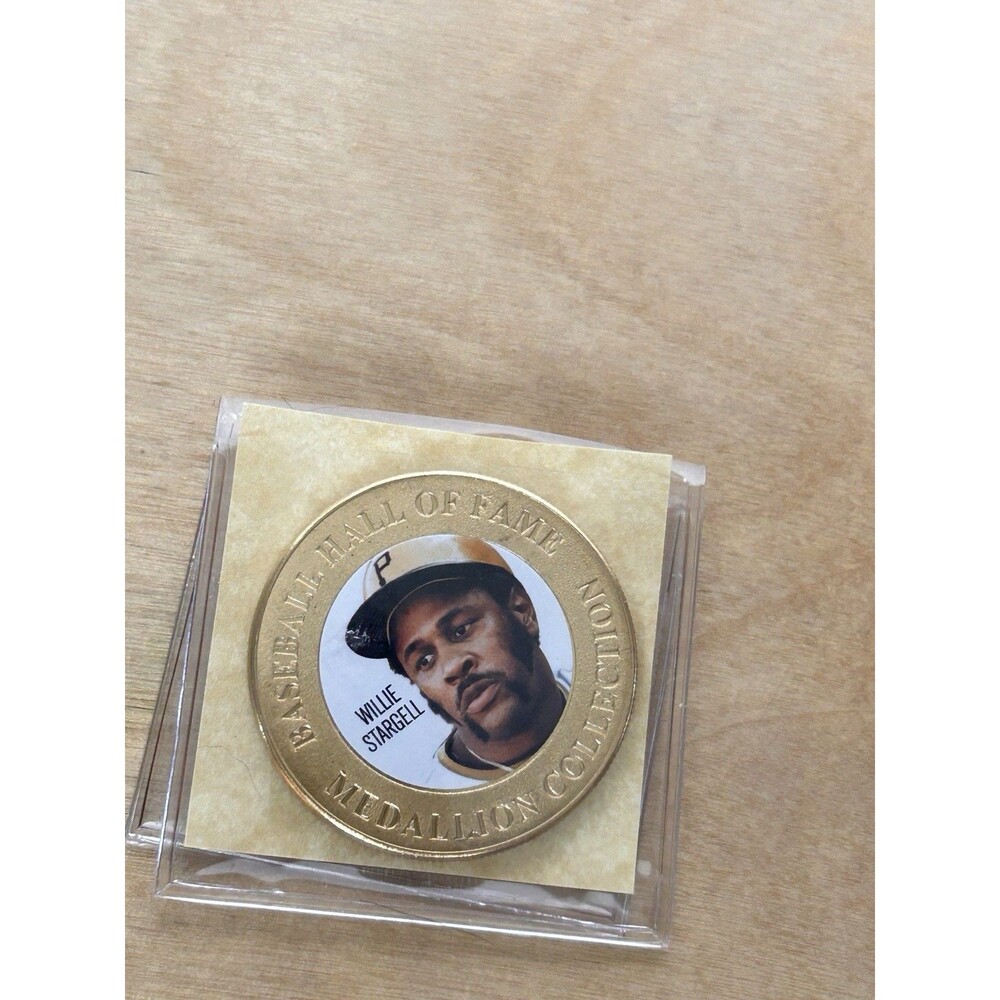 2010 Danbury Mint, Willie Stargell Baseball Hall Of Fame Medallion Collection #8